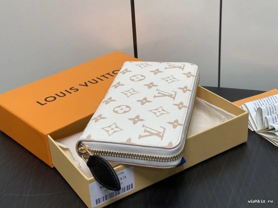 WIS VUITTON Portefeuille Zippy WALLET-19.5*10.5*2.5cm LOUIS 0813